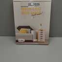 QiaoFei LED "So Glad You Are Here" Neon Sign Pink Word/Letters USB Powered Neon Lights for Bar Coffee Room Home Art Wall Decor  Birthday/Wedding Party Window Living Room Decor(Warm white)