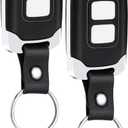 877LM 877Max 878Max Wireless Garage Door Opener Keypad and 893Max 891LM 893LM 890max for Lift Master Chamberlain Craftsman Openers, Replace 376Lm G940EV-P2 878MAX 377LM 977LM 877LM 66LM (Black 2PC)