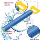 4-Pack Water Blaster Soaker Guns Set,15'' Water Guns with Plastic Handle Outdoor Swimming Pool Beach Summer Fun Party Games