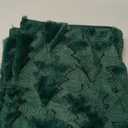 DFXSZ Christmas Tree Pillow Covers 18x18 inch Set of 2 Christmas Decoration Green Soft Plush Faux Fur Jacquard Throw Pillows for Bedroom Sofa Holiday Festivals Winter Home Decor PTK006A18