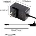 9V AC DC Adapter Compatible with Compex Sport Elite 2.0 Performance Edge SP2.0 SP4.0 FIT1.0 FIT3.0 REF 62508000 1501000 Wired EMS Muscle Stimulator Kit Power Supply Cord Replacement Charger