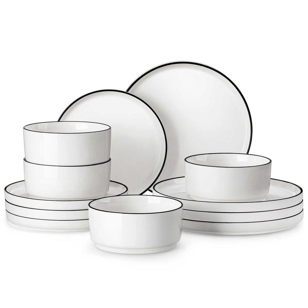 Leah 12 Piece Dinnerware Set