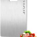 Cutting Boards for Kitchen,Food-Grade Stainless Steel Chopping Board,Hygiene Durable Safe, Suitable For Kitchen Or Outdoor Camping (11.4"L x 8"W)