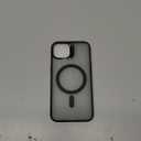 Nvollnoe for iPhone 17e Case,iPhone 16e Case Compatible with MagSafe Military Grade Shockproof Heavy Duty Protective Adjustable Kickstand Matte Semi Clear Phone Cover for iPhone 16e/17e(Black)