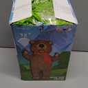 COMIN Inflatable Bear Costume for Adults Simulated Skin Air Blow up Funny Fancy Costume Inflatable For Men Women 72"