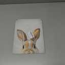 Funny Easter Bunny Wall Decor Easter Rabbit Hanging Wooden Signs for Home Decorations