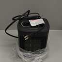 Space Heater, 1500W Electric Heaters Indoor Portable with Thermostat, PTC Fast Heating Ceramic Room Small Heater with Heating and Fan Modes for Bedroom, Office and Indoor Use (10IN)