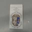 Ombre Press on Nails Short Square Fake Nails Gradient Nude Pink False Nails with Designs White French Tip Glossy Glue on Nails Full Cover Acrylic Stick on Nails for Women Girls Manicure 24 Pcs 