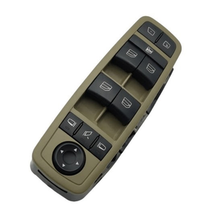 Beige/Silk Beige Driver's Side Master Power Window & Mirror Switch Assembly