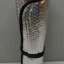 Mabett Windshield Sun Shade for Ford Bronco Accessories 2026,2021-2025, Insulated and Sun Protection by Sun Visor for Bronco 2/4-Door (Silver)