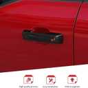 JeCar Carbon Fiber Door Handle Cover Trim Kit Fit for Ford F150 2021-2023 Accessories (4pcs)