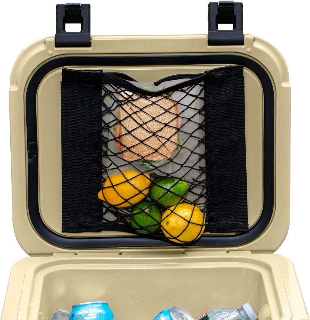 Maplefield Mesh Cooler Organizer Insert  Dry Storage Net for Cooler Accessories (30x25cm)