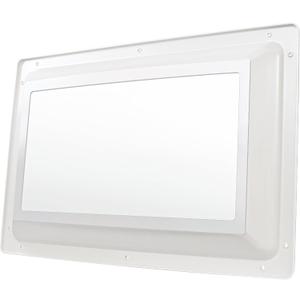XMK RV Skylight Replacement Inner Dome, 14" x 22" x 2.9" RV Skylight Inner Dome with Clear Window for RV's Campers Food Trucks Shower Roof Opening, Include Screws