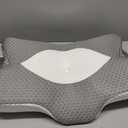 Elviros Cervical Memory Foam Pillowcase (Dark Grey)