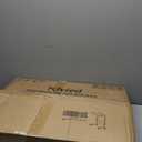 Klvied Small Standing Desk Adjustable Height, Portable Treadmill Desk, Mobile Table Ideal for Laptops and Tablets, Black