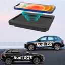 Car Wireless Phone Charger for Audi Q5 2018-2024/SQ5 2018-2022 2024 Center Console,Charging Pad Mat for Audi Q5 SQ5 2018 2019 2020 2022 2023 2024 Accessories Interior (Not fit SQ5 2023)