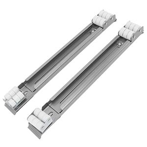 Appliance Rollers with Furniture Lifter Tool, Universal Wheel Appliance Sliders for Kitchen Appliances Lifter, 300KG Appliance Furniture Movers for Moving Washing Machine (Silver)