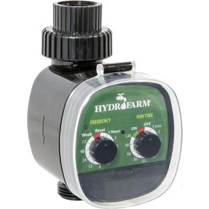 Hydrofarm HGWT Electronic Water Timer, Black and Green