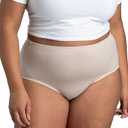 Fruit of the Loom Women's Plus Size Underwear Briefs, Designed to Fit Your Curves, Brief, Breathable Cotton Mesh - Assorted, 13 Plus