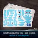 4D Build, Pokmon Squirtle 3D Model Kit, Pokmon Figure, Kanto First Partner Collection, Desk Dcor, 180 Pieces, Gift Ideas for Ages 12 & Up