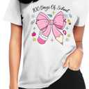 80s 90s Shirt for Women This is My 80's 90's Costume T-Shirt 80's 90's Vintage Music Party Short Sleeve (L)