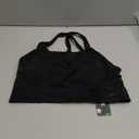 BMJL Women's Workout Tank Tops with Built in Bra Athletic Sports Crisscross Back Summer Going Out Clothing 2025 (Large, Black024)