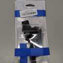 Prime-Line K 5007 Screen and Storm Door Push Button Latch Set With Night Lock, Fits Doors 5/8  1-1/4 In. Thick, Black Finish (Single Pack)