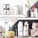BINO | Clear Storage Organizer, Medium | THE HOLDER COLLECTION | Clear Containers for Organizing with Built-in Handles | Pantry Organization and Storage | Fridge Organizer | Smart Bin Cabinet