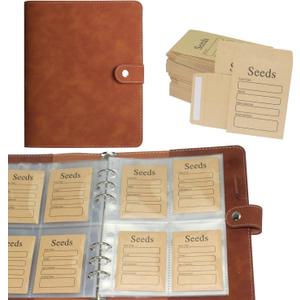 Seed Storage Organizers 240 Pieces Seed Envelopes Garden Seeds Binder Containers Garden Seeds Collecting Template for Seed Packet Storage