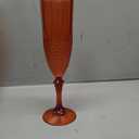 48 Pack Plastic Champagne Flutes, Dark Red Reusable Champagne Glass, medium