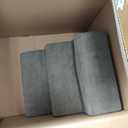 Dog Stairs for Small Dogs & Cats, 3-Step Non-Slip Pet Steps for Couch Sofa and Chair, Grey, 13.6" H