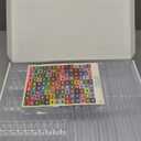 ARTDOT 60-Piece Diamond Art Storage Trays Kits for Adults with Lids, 2-in-1 Stackable Diamond Painting Accessories and Tools (White)