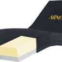 Hospital Bed Mattress - 100% Medical Grade Dual Layer Foam with Advanced 70D Waterproof Cover - Medium Firm - 80 x 36 x 5