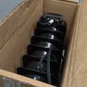 Air Choice 700W Oil Filled Radiator Heater, Oil Heaters for Indoor Use with Adjustable Thermostat & 2 Heat Settings, Overheat Protection, Ultra Quiet, Small Space Heater for Bedroom Office Desk, Black