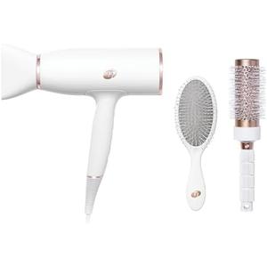 T3 AireLuxe Professional Ionic Hair Dryer and Brush Set, with 5 Heat and 3 Speed Settings, Ion Generator, Cool Shot, Includes Paddle Brush and 2.5" Round Brush, Missing Pieces, Not Full Set
