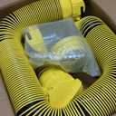 15 FT RV Sewer Hose Kit Heavy-Duty Sun-Resistant Leak-Proof with 90 Degree Clear View Sewer Adapter Storage Cap