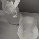 Sfozstra Large Dog Water Dispenser: 4L Stainless Steel Gravity Cat Water Feeder - Quiet Refill - No Power Needed - for Kittens & Cats - Bedroom/Kitchen Corner/Crate Area, White