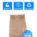 Reli. Brown Paper Bags | 500 Count | Paper Lunch Bags Ideal for Small Lunches and Crafts | Perfect for Sandwiches and Snacks