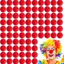 Vinsot 200 Pcs Red Clown Noses Cosplay Foam Clown Circus Nose for Halloween Christmas Mardi Gras Carnival Costume Party Dress up