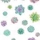 Rustic Bloom Succulent Accents - Assorted Sizes, Multi Color