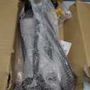 BiJun17 inch Metal Playground Handles,Monkey Bars Indoor Heavy Duty Ceiling Grab Bars for Indoor Outdoor Playgrounds Climbing Frames,Treehouses and Wall ladders (Black Set of 6)