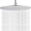 NearMoon Rain Shower Head, Ultra-Thin Design-Pressure Boosting, Awesome Some Experience, High Flow Stainless Steel Rainfall Head (16 Inch, Chrome Finish)