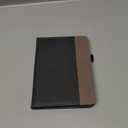 WALNEW Stand Case for 7-inch Kindle Paperwhite 12th Generation (2024 Released) and Kindle Colorsoft Signature Edition, Two Hand Straps Shell PU Leather Cover with Auto-Wake/Sleep (Black)