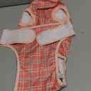 Kuoser Dog Recovery Suit for Female Male Dogs, Post-Surgery Bodysuit for Spay Neuter, Dog Onesie After Surgery, Anti-Licking Pet Surgical Recovery Suit, Pink M (M (Back:13.4-16.1'', Weight:14-25 LB))