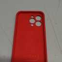 Vooii Compatible with iPhone 13 Pro Case, Liquid Silicone Upgrade, Camera Protection, Soft Anti-Scratch Microfiber Lining, Shockproof Phone Case for iPhone 13 Pro 6.1 inch - Red