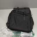 BERTASCHE Lunch Backpack, Laptop Backpack 17.3 inch w/Insulated Cooler Lunch box for Men Women, Vintage Work Backpack for College Business Commuter Travel (Black)