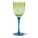 DI CORE 10.1 OZ Liquor Glass Green, 3 Packs (1 Clear, 2 Teal & Green)