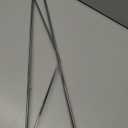 WBSV024 Wall Bracket, 24"D, Single, Chrome Plated Finish, NSF