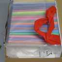 54 Pcs Coloring Goodie Bags with 60 Pcs Colorful Markers Non Woven Color Your Own Reusable Party Favor Bags for Christmas Classroom DIY Crafts Supplies, 6 Styles