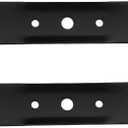 GX20249 Mulching Blades for John Deere 42'' Deck L110 L100 L105 L107 L108 L111 L118 L17.542 L1742 42Inch Lawn Tractor Replace GX20249 GX20433 GY20567 Circle Shaped 3-in-1 Mower Blades 2 Pack